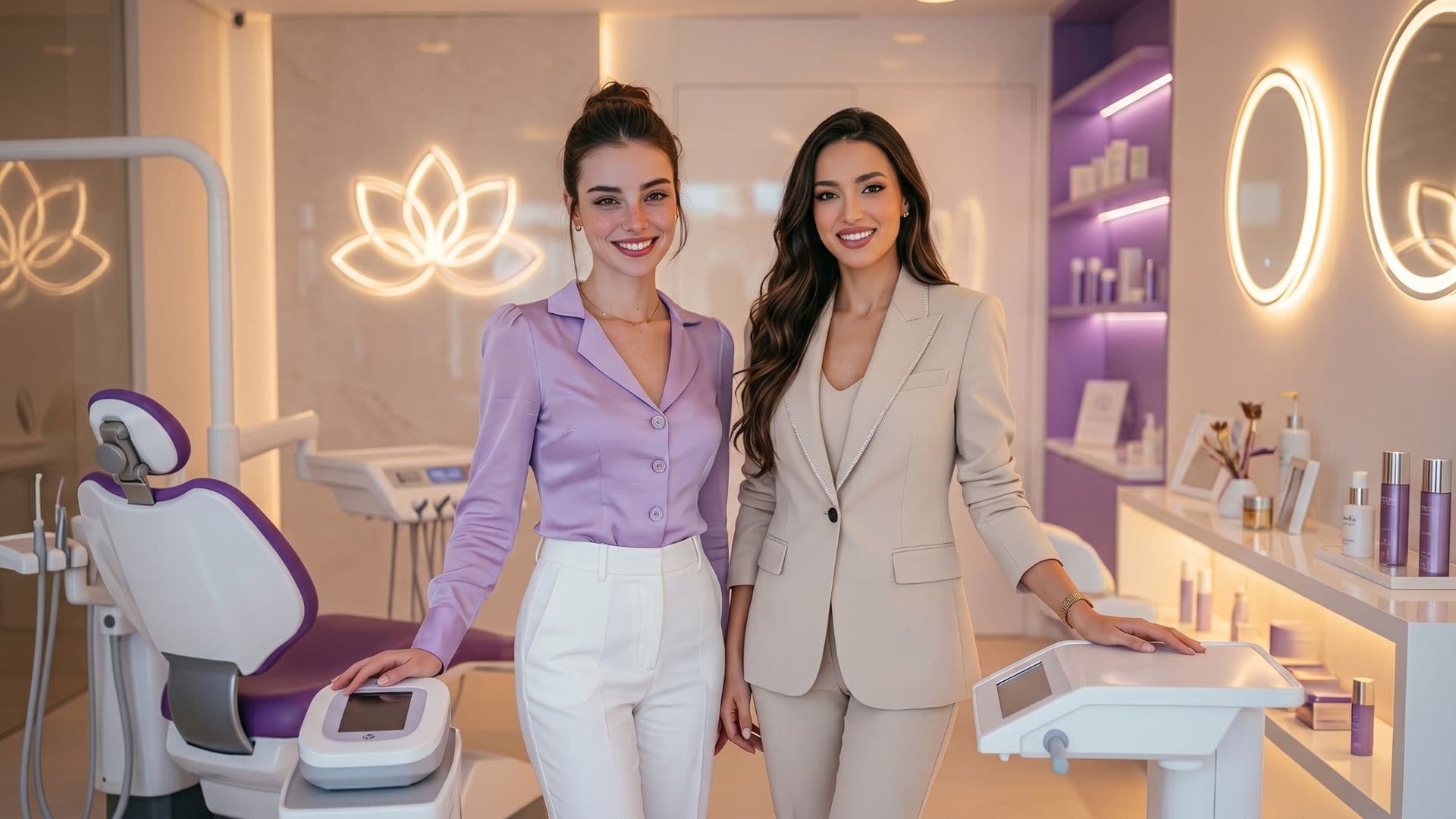 Tratamiento facial en cabina de medicina estética